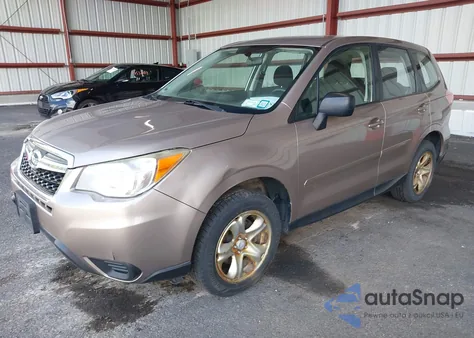 2014 Subaru Forester 2.5I из США, поврежденный, VIN JF2SJAACXEH466744